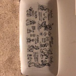 Mickey mouse platter